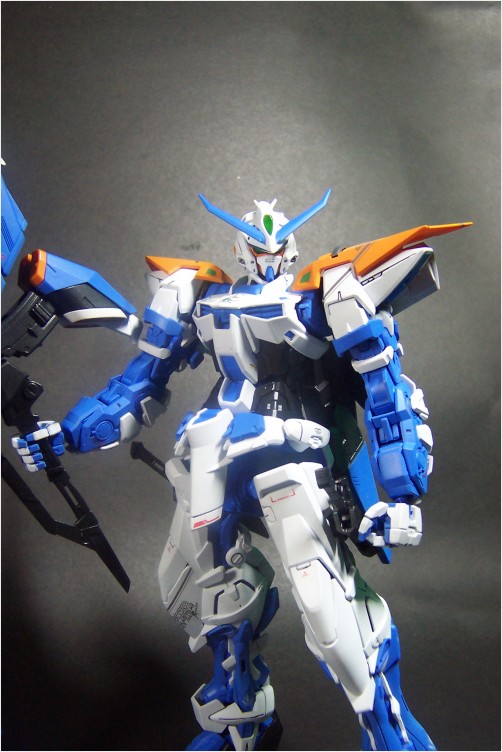 MG Blue Frame Painted